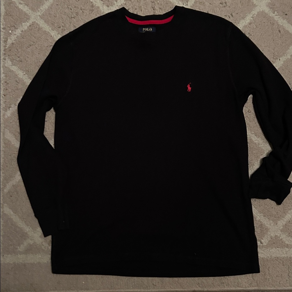Polo Black Long Sleeve Shirt